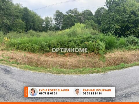 A VENDRE TERRAIN CONSTRUCTIBLE 2564m² 180000 Saint-Just-le-Martel (87590)