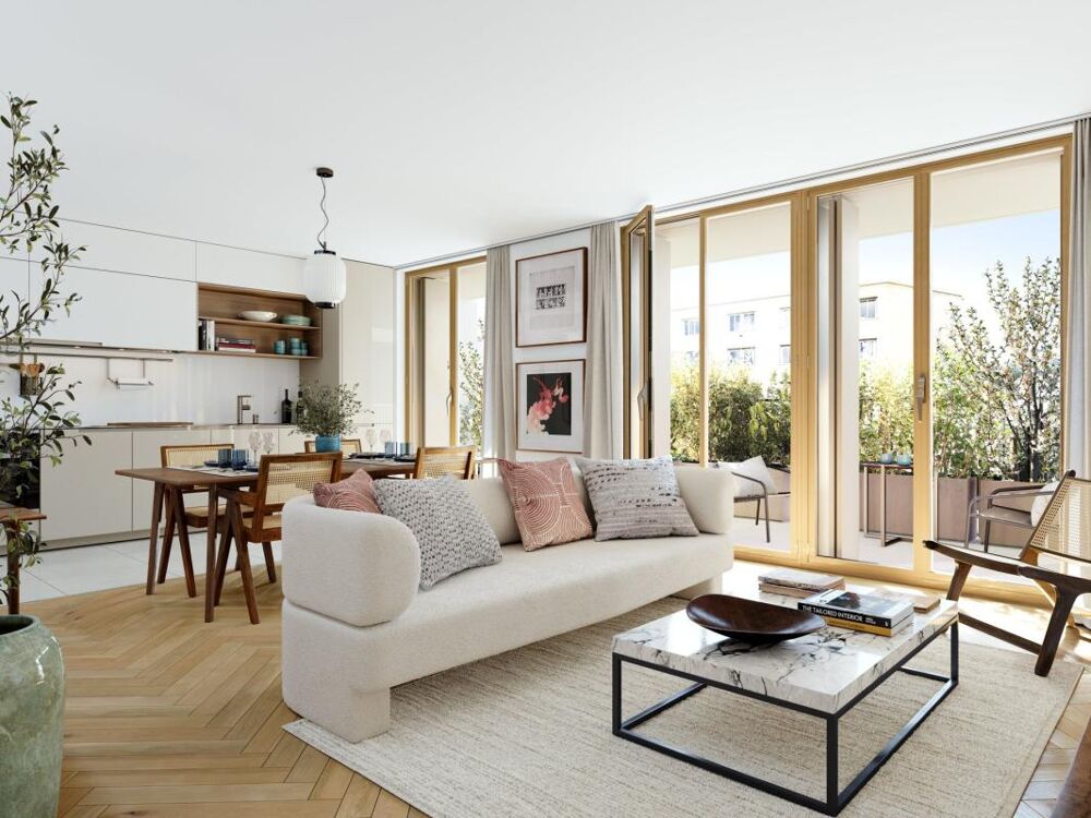 Vente Appartement **RARE T4 en étage OUEST avec BALCON à 5min GUY MOQUET** Paris 17