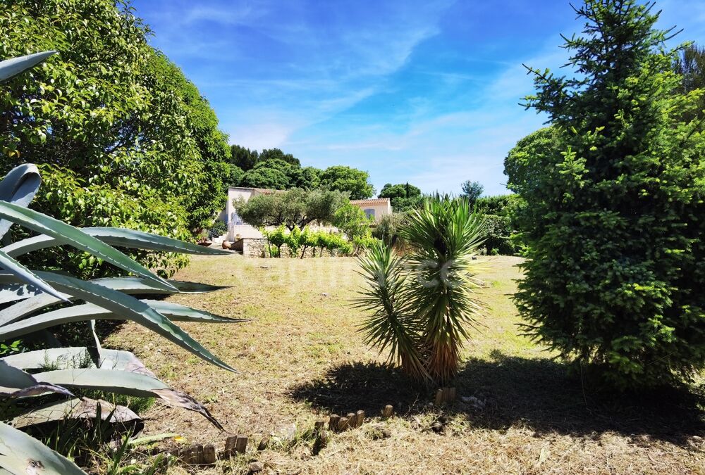 A 5 mn d'UZES (30) Maison de plain-pied 125 m2 avec vue panoramique