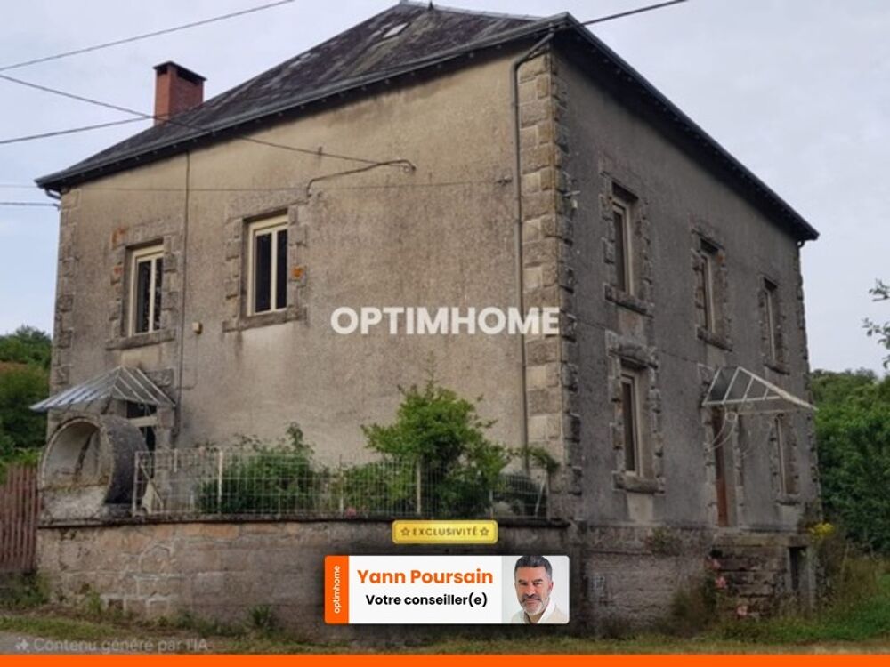 Maison à vendre 8 pièces SAINT LEGER LA MONTAGNE (87)