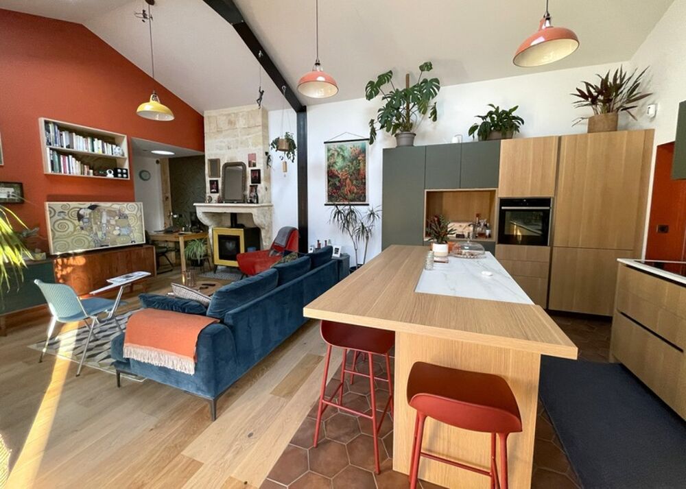 Vente Maison BEGLES (33) - COUP DE COEUR - MAISON RÉNOVÉE PAR ARCHITECTE - POSSIBILITE D'EXTENSION - GARAGE - DANS IMPASSE AU CALME Begles