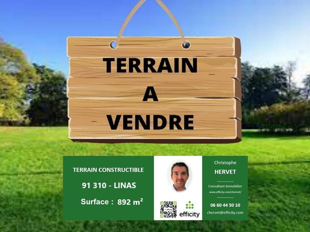 Vente Terrain Terrain Linas