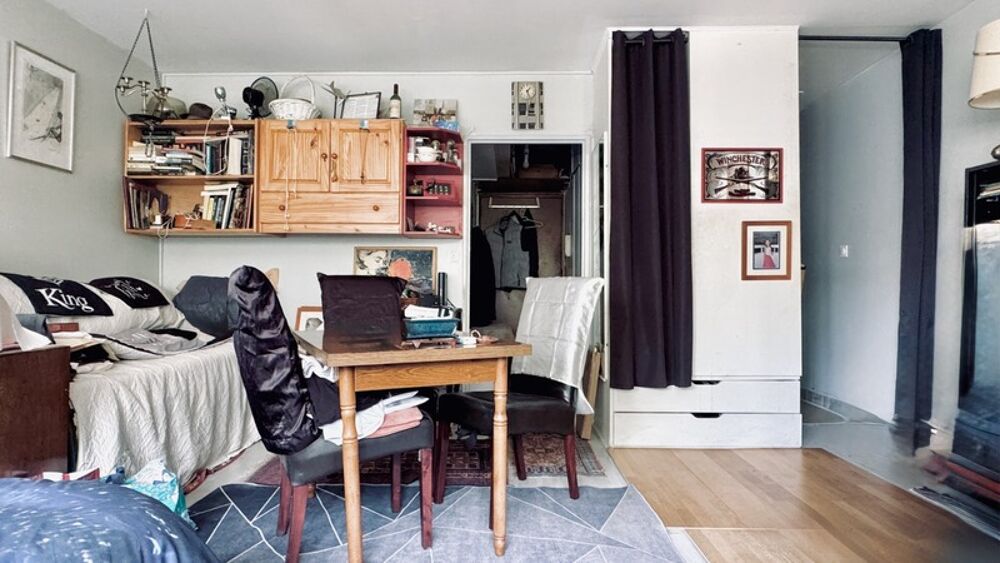 Vente Appartement STUDIO - PARIS XX - 33m2 - CAVE - PARKING - VUE DÉGAGÉE - LOUÉ Paris 20