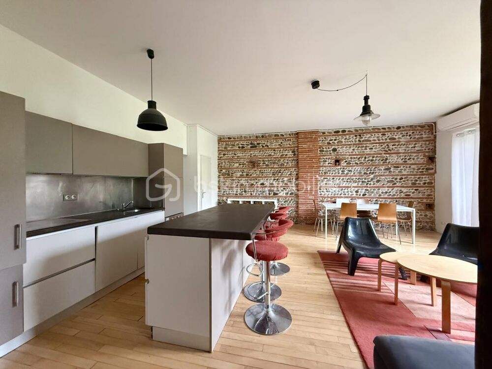 Toulouse  Boulevard de la Gare  Appartement T4 de caractère de 97 m² avec boxe