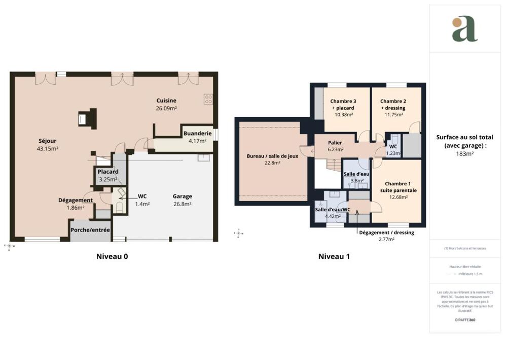 Vente Maison Maison familiale de 156 m² avec jardin et terrasse aux Coteaux à Argenteuil (95100) Argenteuil