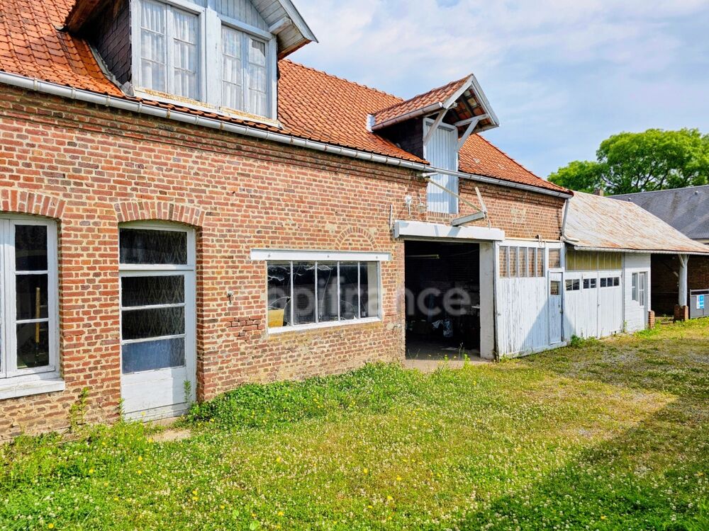 Vente Maison À VENDRE BÂTISSE EN BRIQUE À RENOVER d'environs 130 m² avec dépendances à Friville-Escarbotin 80 Friville escarbotin
