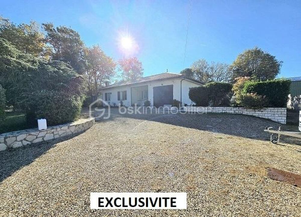 Vente Maison MAISON DE 187 M2 SUR UN TERRAIN DE PLUS DE 2 HECTARES AVEC UN ETANG, 4 CHAMBRES ET UNE PISCINE !!! Coutras