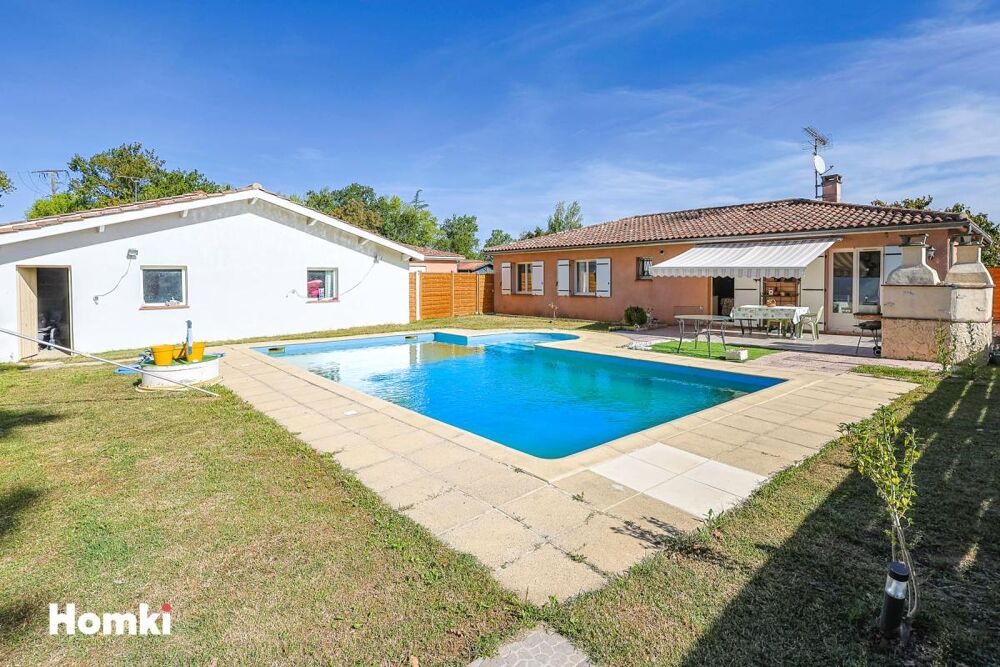 Vente Maison Maison de plain-pied – 4 chambres, piscine et grand garage – Montauban Montauban
