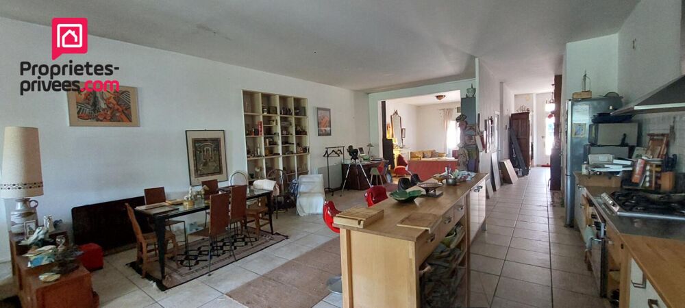 Maison de caractère de 185 m² au coeur du Mas d'Agenais - volumes rares, 2 suites parentales et garage