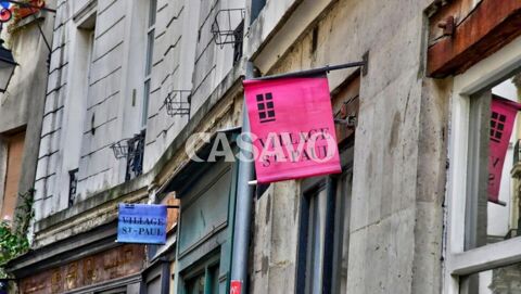Cession de droit au bail Boutique 37 m2- Village saint Paul 80000 75004 Paris