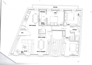  Appartement � vendre 5 pi�ces 97 m�