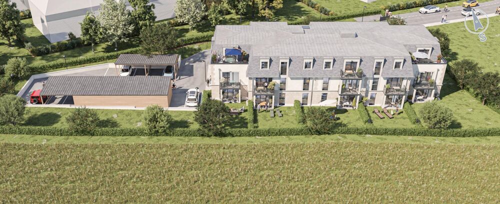 Vente Appartement Superbe 3P à Benerville à 3 min de la page avec Balcon sans vis a vis vue colline Deauville