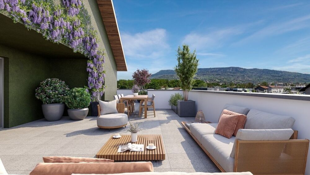 Vente Appartement À vendre – Appartement T5 de 97.20 m² attique à Vétraz-Monthoux (74) Vetraz monthoux
