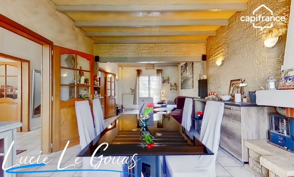 Maison de campagne mitoyenne  181 m²  4 chambres  Spincourt