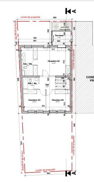  Terrain à vendre 165 m²