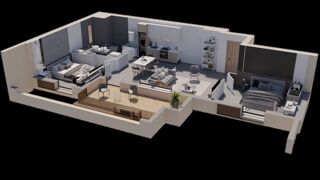  Appartement à vendre 3 pièces 69 m²