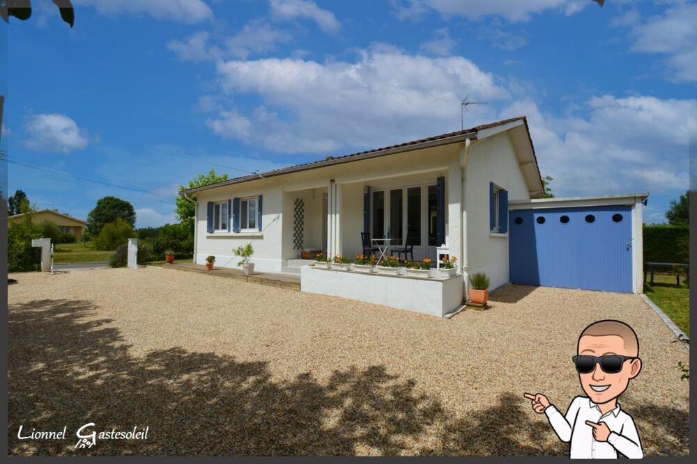 Vente Maison Maison de plain pied 3 chambres garage à vendre sur la commune de Margueron  (33) Margueron