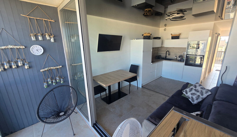 Vente Appartement VIAGER LIBRE – CAP D'AGDE (34)– T2, BALCON AVEC VUE DÉGAGÉE JUSQU'AU PORT ET LA MER Le cap d agde