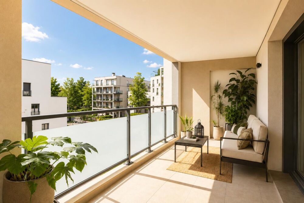 NOUVEAUTÉ 3 PIÈCES TRAVERSANT AVEC LOGGIA + PARKING