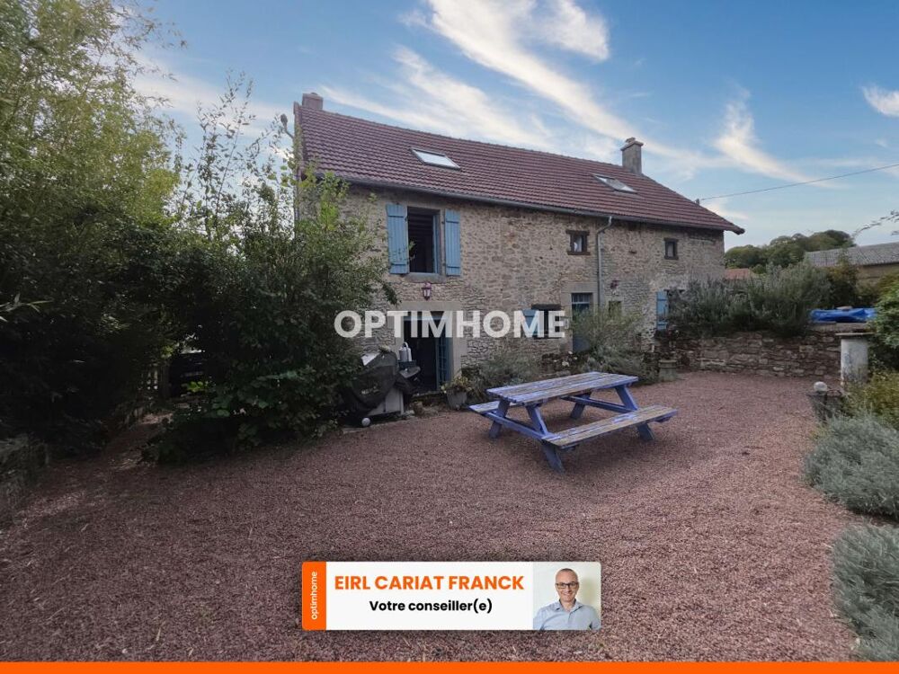 MAISON EN PIERRE DE 195 M2 AVEC ÉTAGE, LENSEMBLE SUR 563 M² DE TERRAIN CLOS AVEC DES DÉPENDANCES