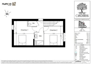 Maison 3 pièces 69 m² Perpignan