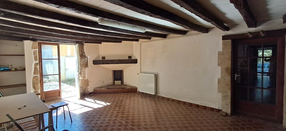 SAINT JEAN POUTGE 32, Maison en pierre à rénover de 139 m², grange 70 m² terrain 1500 m², garage