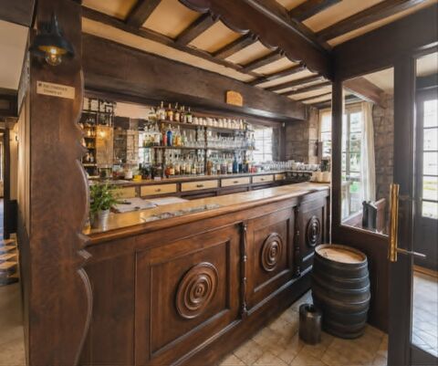   FONDS DE COMMERCE – RESTAURANT TRADITIONNEL À 5 MINUTES DE QUESTEMBERT – CAUSE RETRAITE – APPARTEMENT 4 CHAMBRES 
