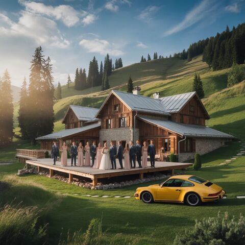   A VENDRE FDC entre Annecy / Genève, Gîte de Groupe 32 couchages, mariages, events CA 140KE 