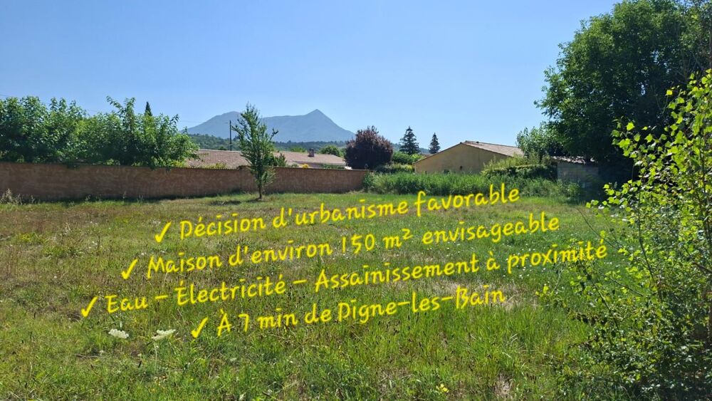 Vente Terrain A vendre : Belle parcelle de 1 157 m² environnement privilégié  LE CHAFFAUT SAINT JURSON (04) Le chaffaut saint jurson