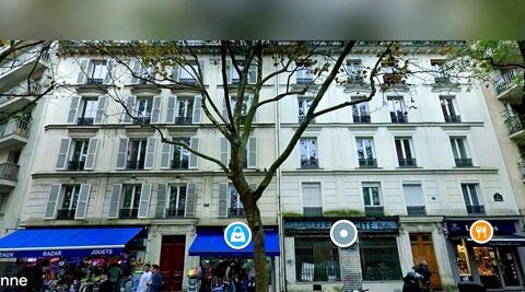 BEAU LOCAL COMMERCIAL DE 33M2 + CAVE ,VENDU LOUE , QUARTIER PYRENNEES JOURDAIN 245000 75020 Paris 20eme arrondissement