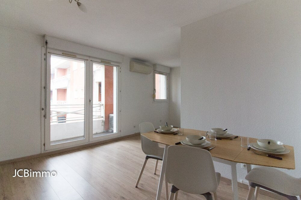 Location Appartement BLAGNAC T1 Bis Meublé  avec coin nuit et balcon Blagnac