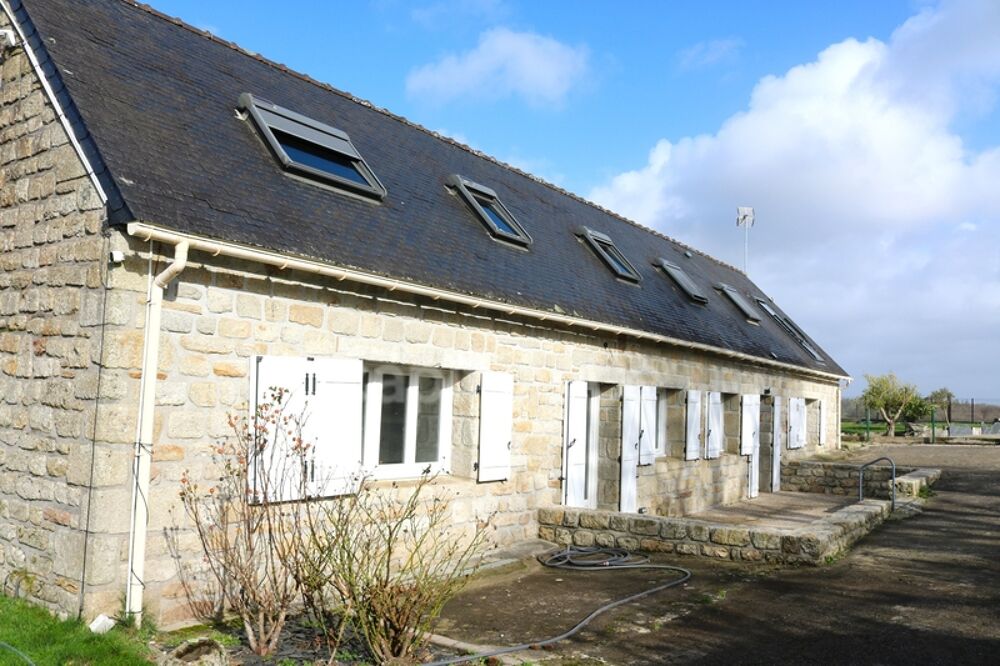 Vente Maison EXCLUSIVITE Longère de 177 m2 en pierres à vendre, 7 pièces GUENGAT (29) terrain de 1359 m2, rénovée Guengat