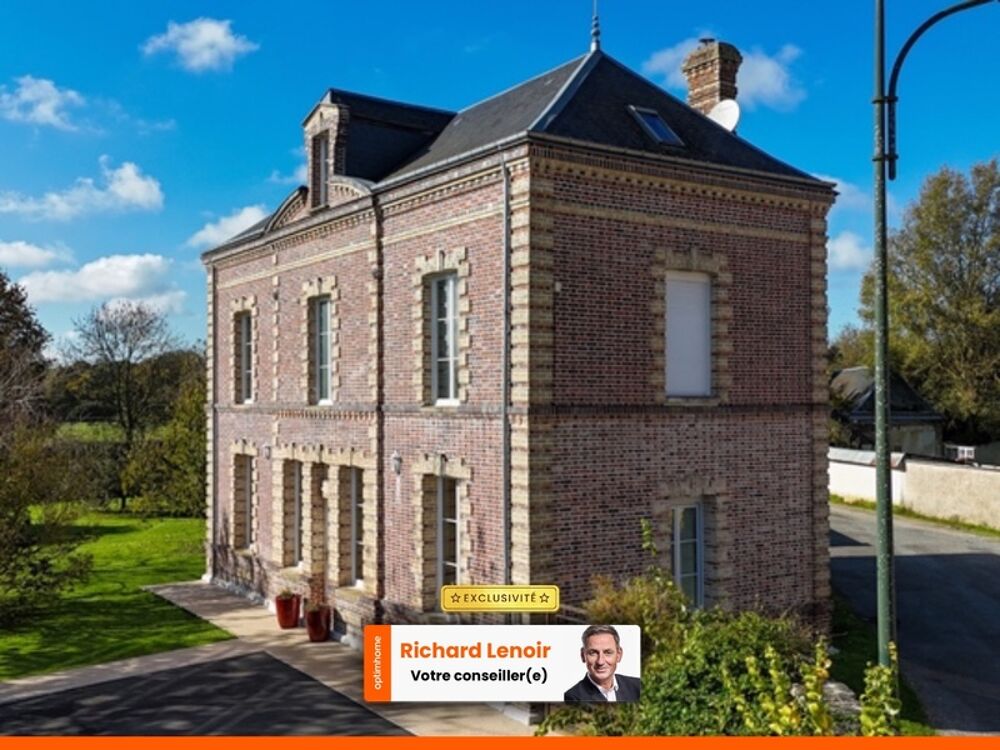 Vente Maison Magnifique propri�t� comprenant une Maison de ma�tre et une maison d'amis sur 288 m2 en plein coeur de la Normandie et � 50 minu Beaumont le roger
