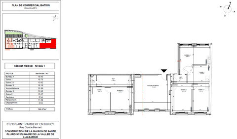 ST RAMBERT EN BUGEY - Cabinet M&eacute;dical 824 01230 Saint rambert en bugey