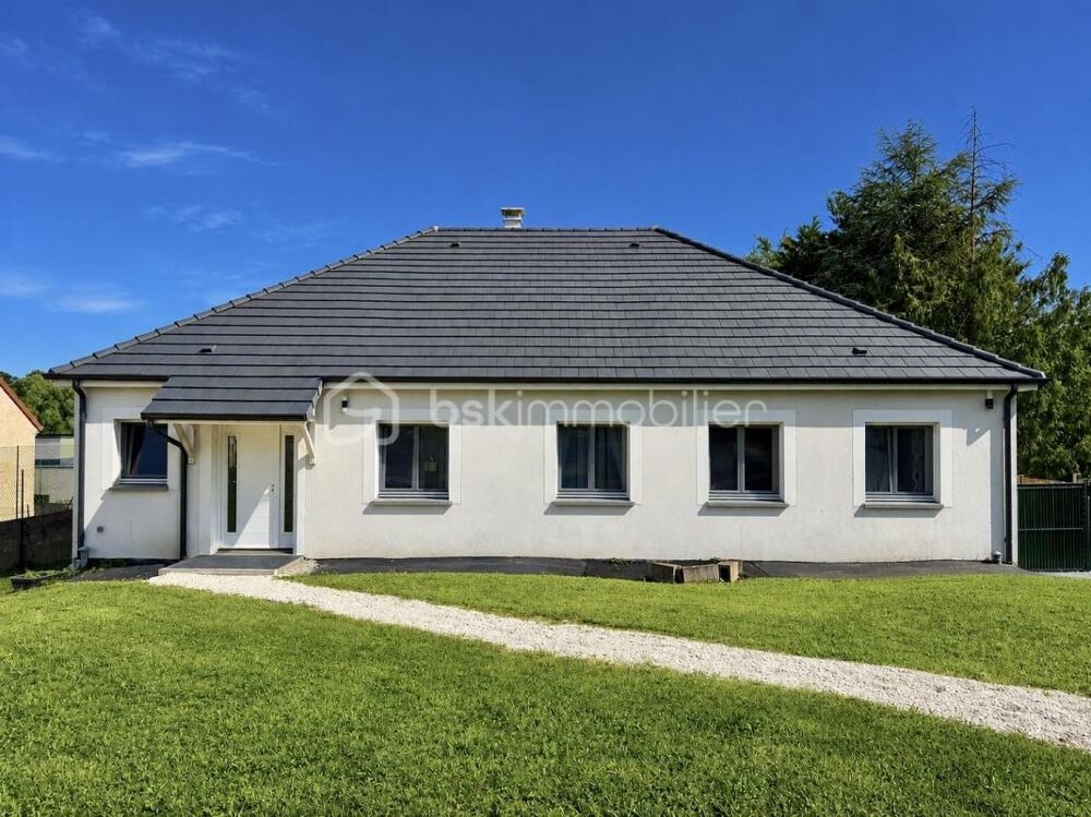 Vente Maison SUPERBE MAISON DE PLAIN-PIED DE 130 m² - 4 Chambres - Terrain 2 327 m² - DPE B - Sans Vis-à-Vis - Armentières-en-Brie Meaux