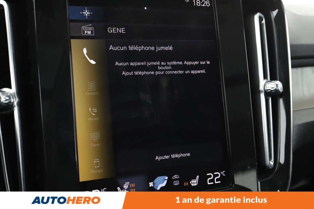 XC40 1.5 T5 Recharge Plug-in Hybrid Inscription DCT7 262 ch 2021 occasion 92130 Issy-les-Moulineaux