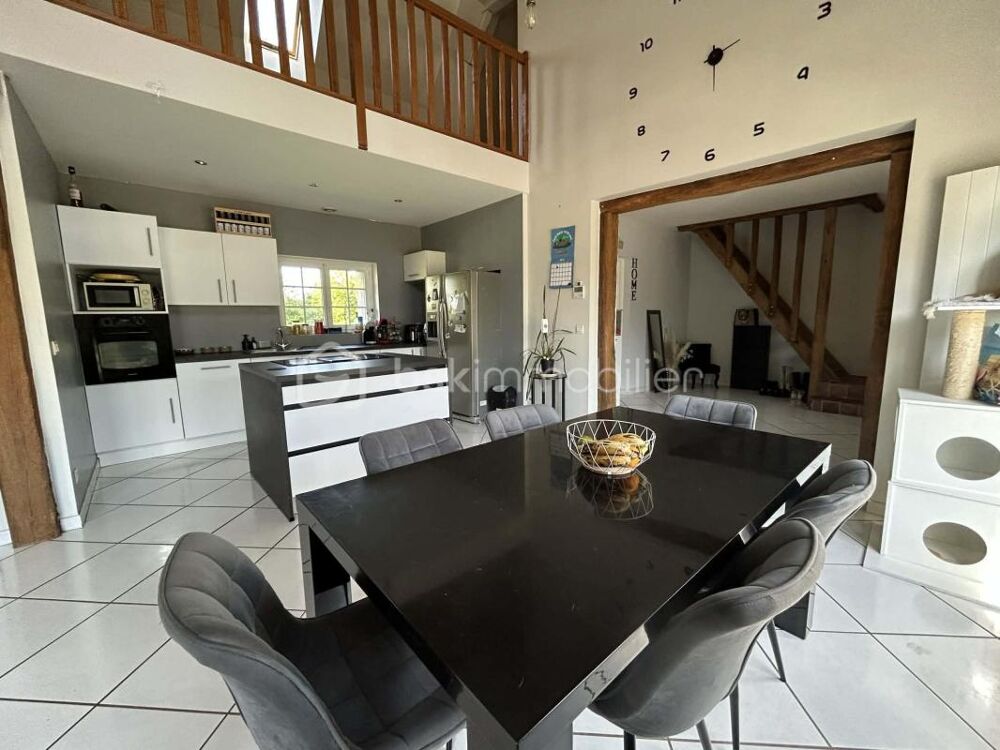 Vente Maison ? Longère de caractère rénovée – 137 m² habitables + dépendances aménageables – Terrain de 2 647 m² plein sud Illiers combray