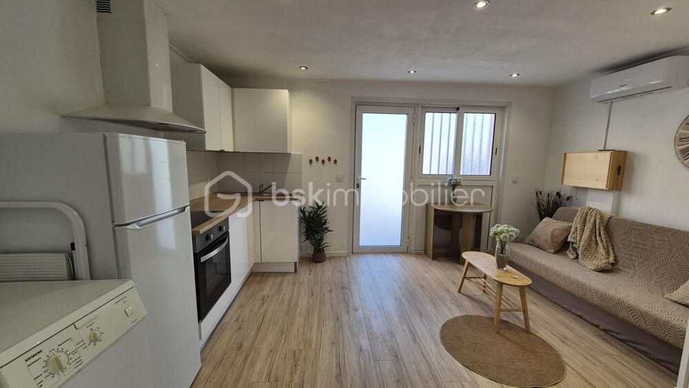 Vente Appartement A VENDRE APPARTEMENT T2 DE 25M² EN REZ DE CHAUSSEE A ARGELES SUR MER - COTE VILLAGE - REFAIT A NEUF - CLIMATISATION REVERSIBLE - Argeles sur mer