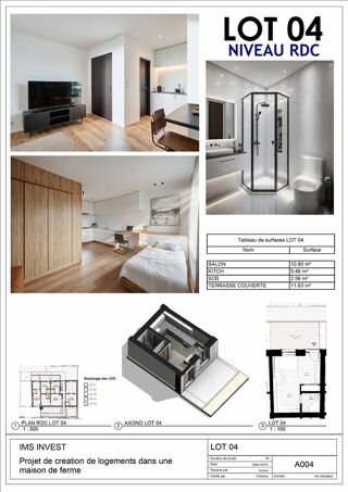  Appartement � vendre 1 pi�ce 17 m�