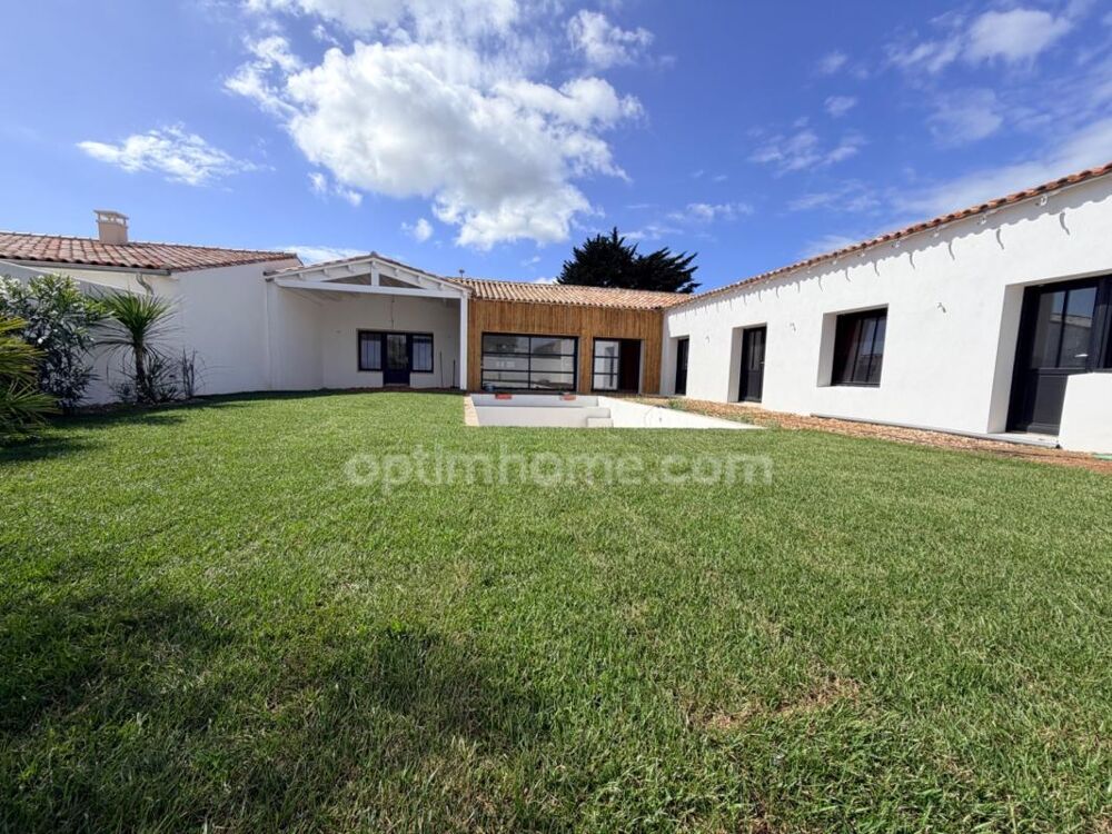 Bois Plage en Ré Maison neuve de plain-pied avec piscine, jardin et quatre chambres villa Haut de gamme