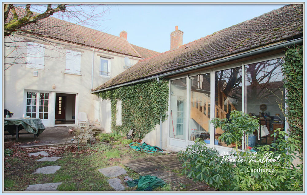 Maison à vendre 5 pièces COURCELLES-LE-ROI (45) Grande pièce, 3 chambres, véranda