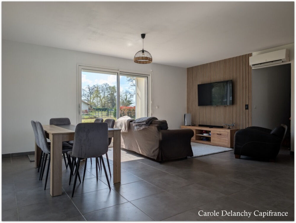 Maison à vendre 3 chambres, DPE en A, 1500 m² de terrain au calme, SAINT GOR (40)