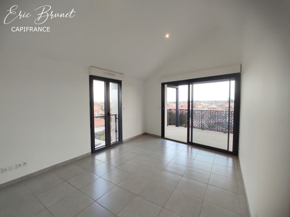 Vente Appartement La Teste-de-Buch – Appartement d'exception en plein cœur de ville avec double terrasse de 43 m² - un garage fermé et 2 parkings La teste de buch