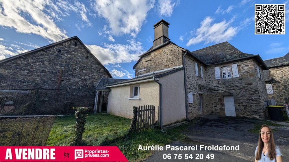 173 250 Euros : Maison de village en pierre de pays de 90m² avec dépendances et Jardin - à 10 min Brive - Malemort