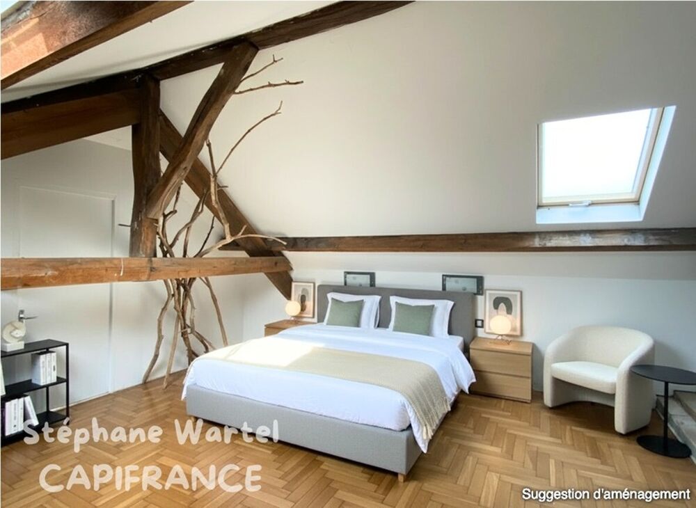 Duplex lumineux, cachet unique, cadre paisible et vue imprenable sur lOise
