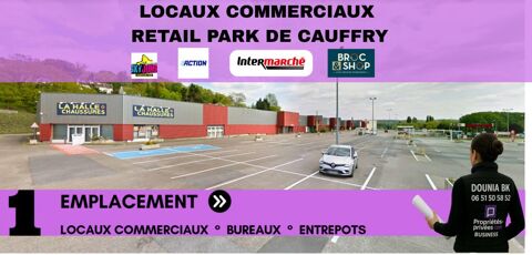 RETAIL PARK DE CAUFFRY - LOCAL COMMERCIAL 721 M² 5408 60290 Cauffry
