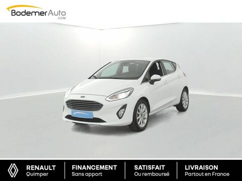 Ford Fiesta 1.0 EcoBoost 100 ch S&S BVM6 Titanium 2018 occasion Quimper 29000