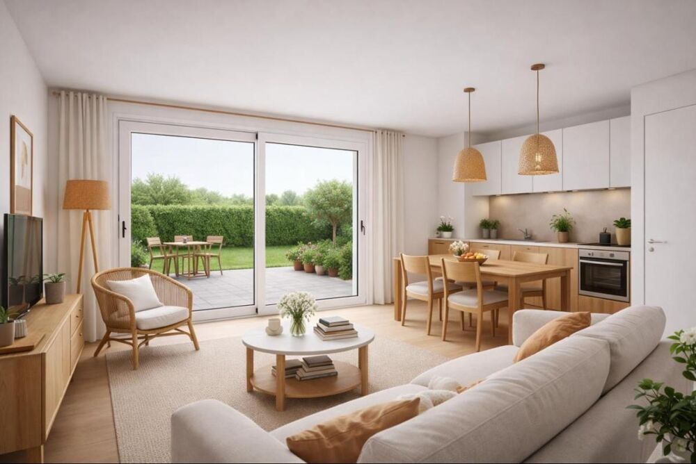 Appartement T2 traversant avec extérieur à Bayonne