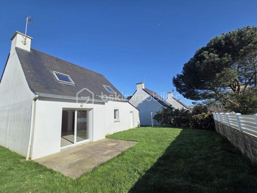 Maison 92 m² de 4 chambres  vie de plain-pied  Ploemeur / Lorient avec Garage