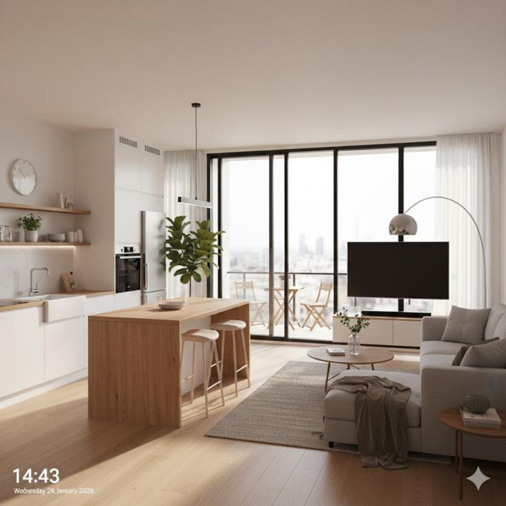 Vente Appartement **PROXIMITÉ IMMÉDIATE GARE - BALCON EXPOSITION SUD - PARKING - AGRÉABLE APPARTEMENT 2 PIÈCES Belleville en beaujolais